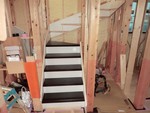 鉄砲階段からまわり階段へ