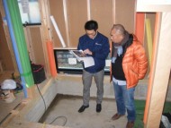 図面を見ながら確認
