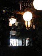小屋組みが見える２階